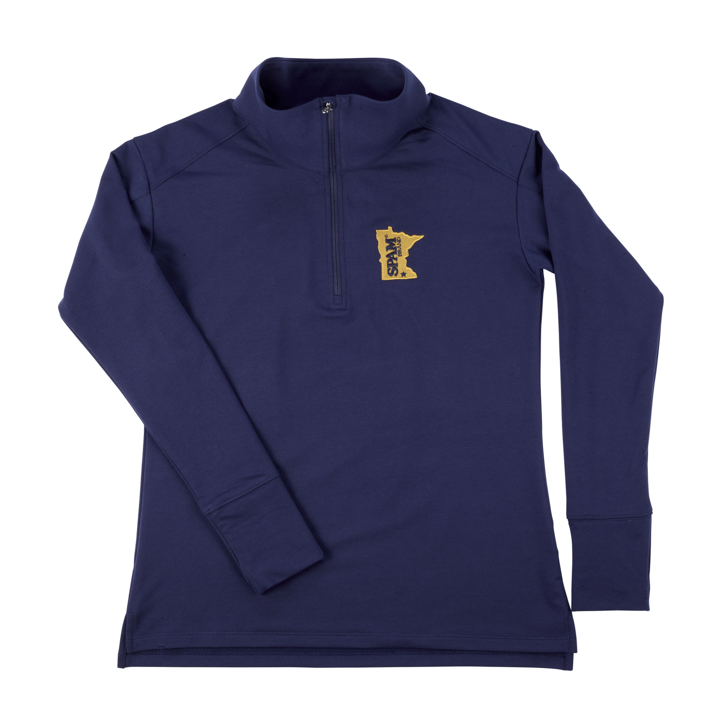 Men's SPAM® 1/4 Zip Navy MN Pullover