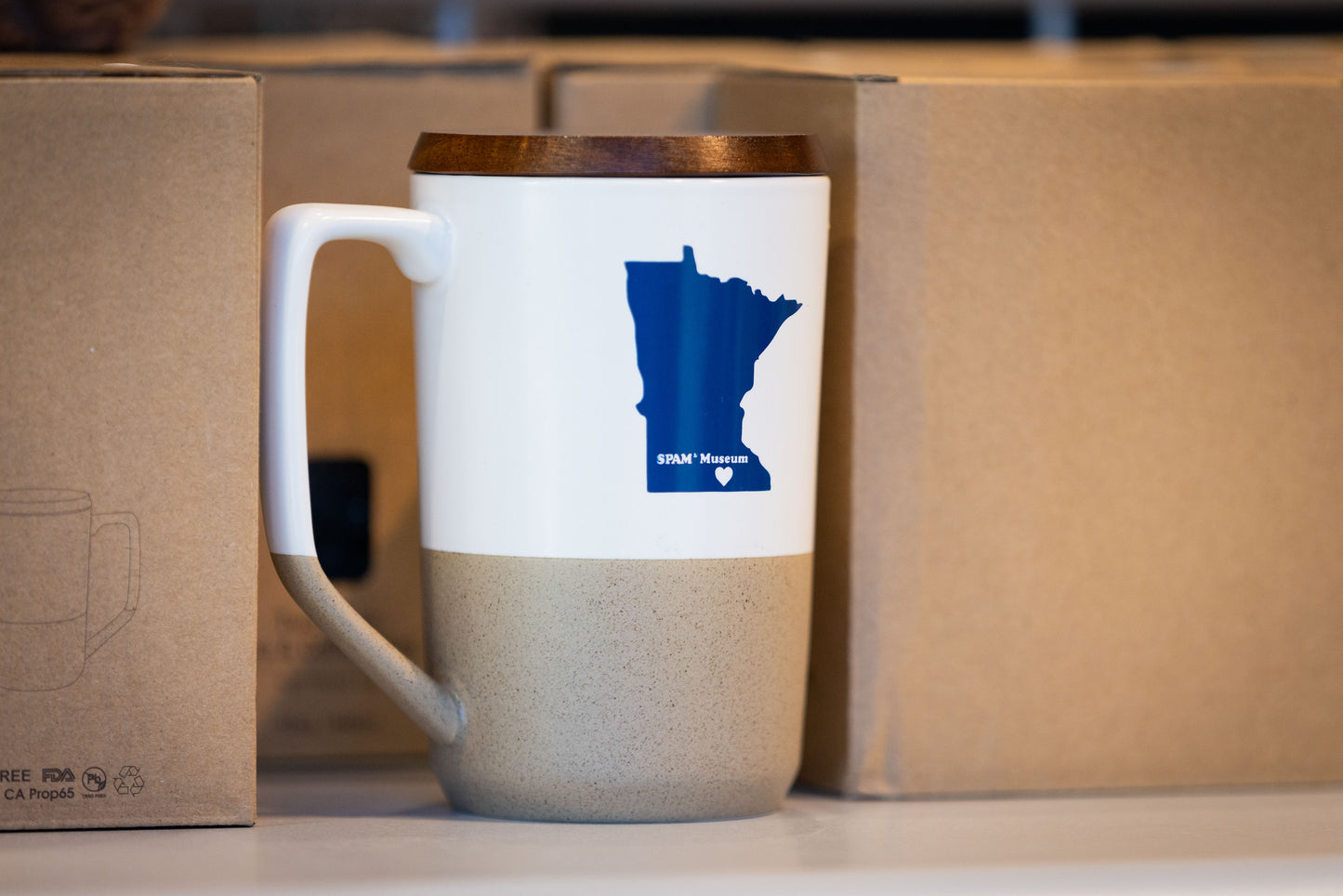 SPAM® Museum Tea & Coffee Mug with Lid