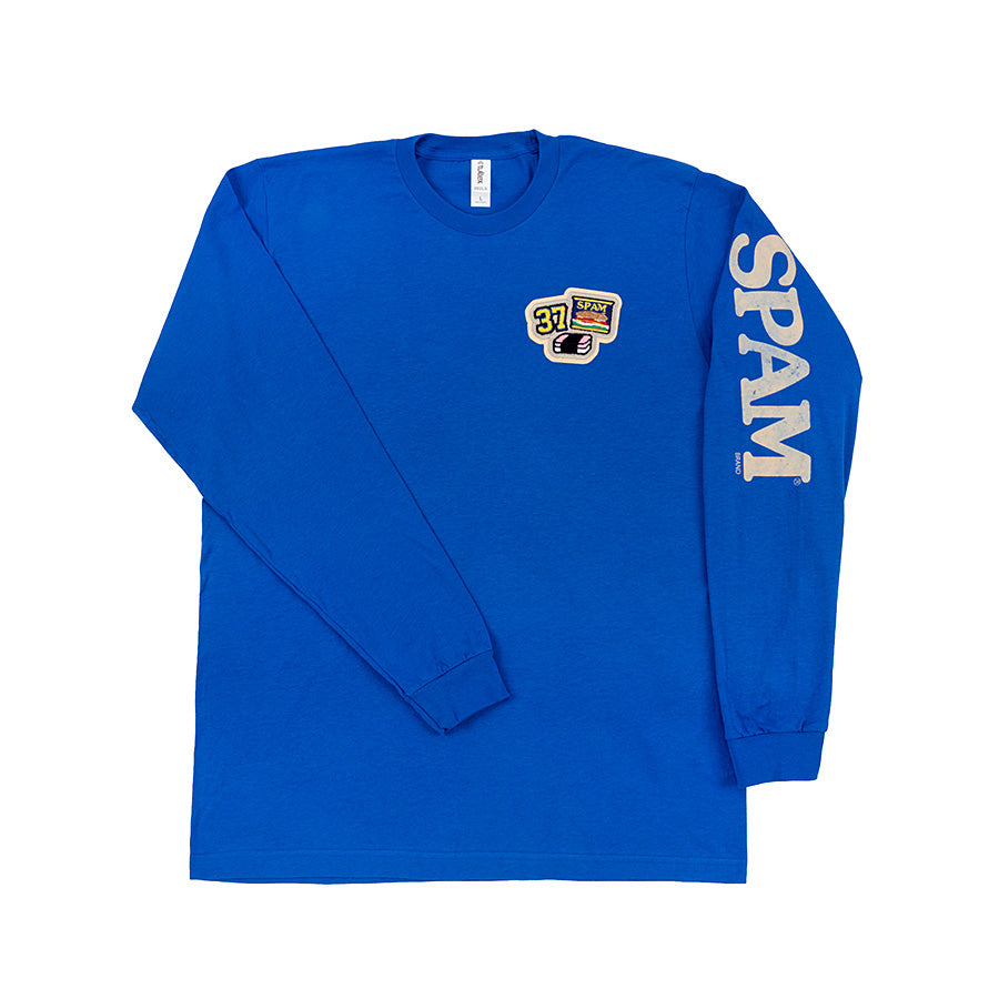 Blue long sleeve w/SPAM® patch