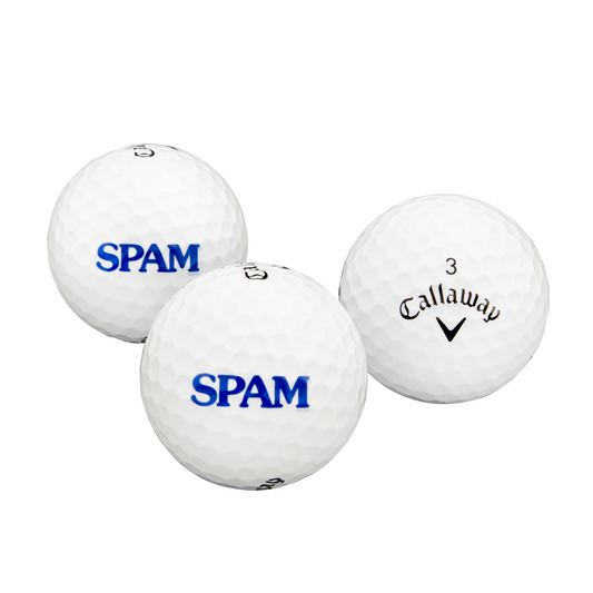 SPAM® Golf Balls