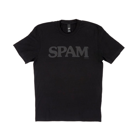 Black tonal SPAM® brand t-shirt
