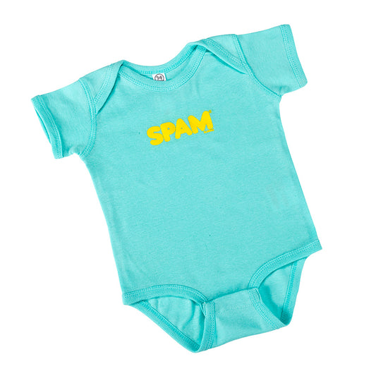 SPAM® brand aqua infant onesie