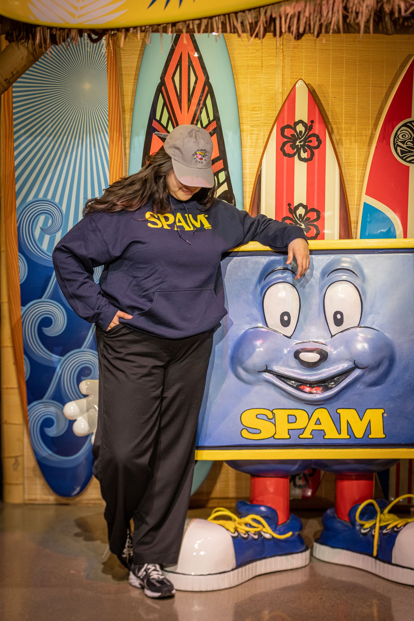 SPAM® Navy Hoodie