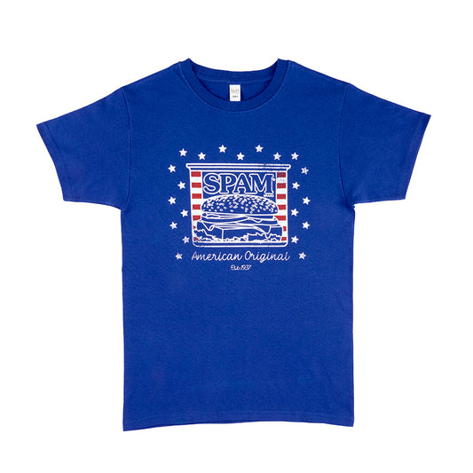 Adult, Blue SPAM® Can Flag Tee