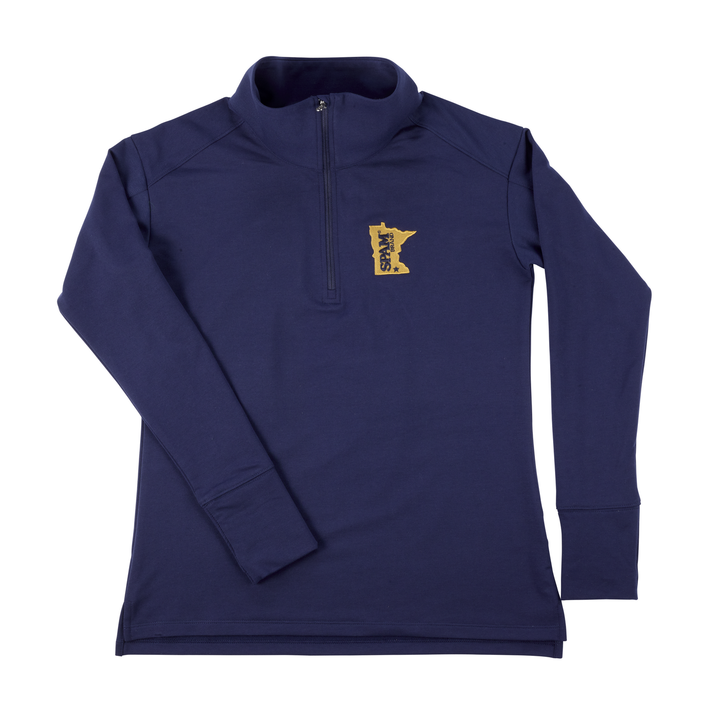 Men's SPAM®  1/4 Zip Navy MN Pullover