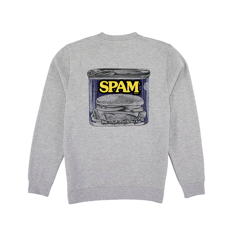 \Crewneck with Chenille Patch on Front and Back with SPAM® Can
