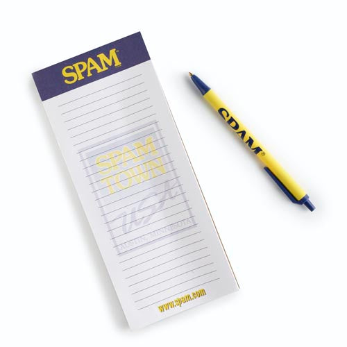 SPAM® Notepad & Pen