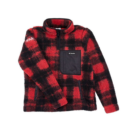 Buffalo plaid 1/4 zip
