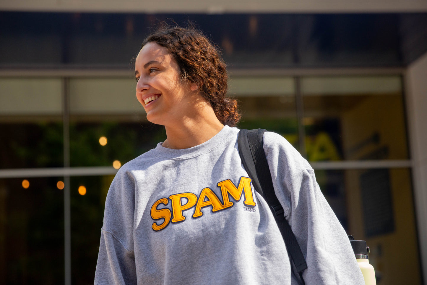 SPAM® Gray Twill Sweatshirt