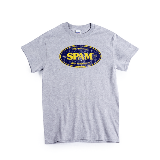 SPAM® Gray Oval Logo'd T-Shirt