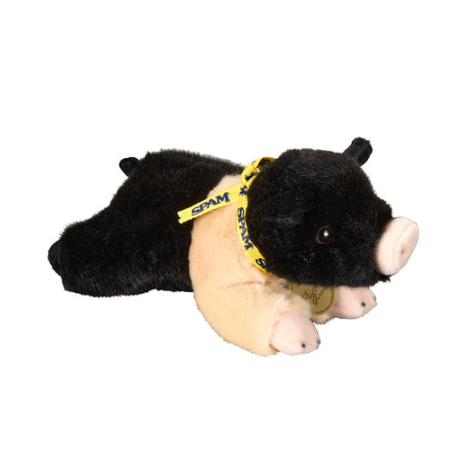 8" Hampshire Plush Pig