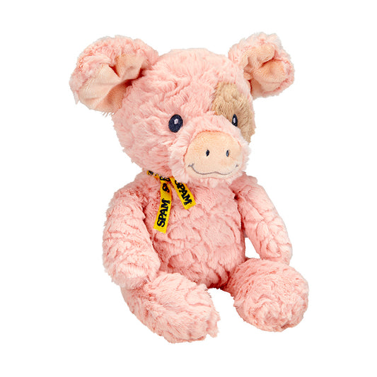 13" Plush Pig with Spot on Eye