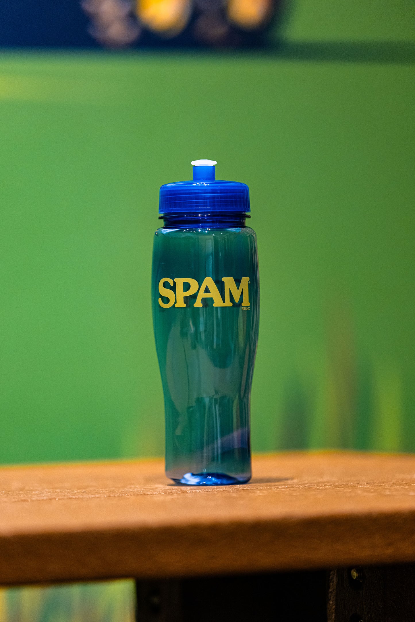 SPAM® Translucent Blue Water Bottle